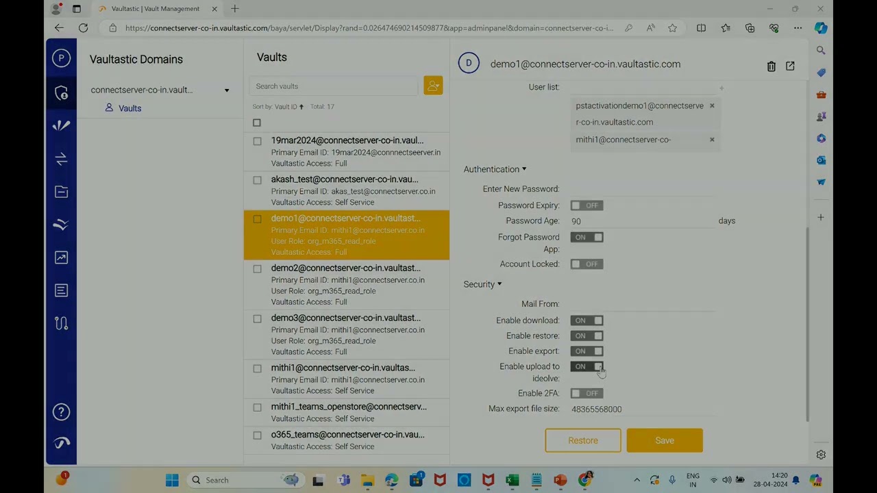Access, Security, Data Lifecycle Management