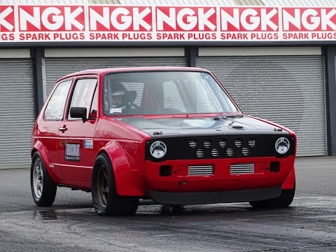 The first FWD VW Golf into the 9's in the UK - 9.86 @ 149mph