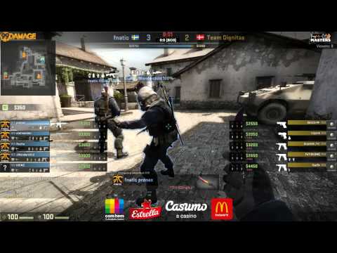 fnatic vs. Dignitas | LB Finale, Fragbite Masters Season 3 | (de_inferno) Map 1