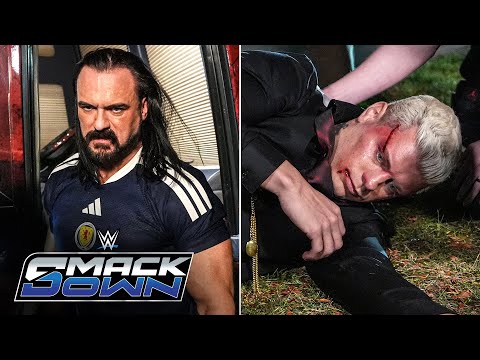 Drew McIntyre massacres Cody Rhodes in vicious tour bus attack: SmackDown highlights, Nov. 21, 2025