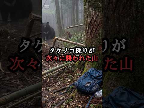 2016年 秋田県 十和利山熊襲撃事件　#shorts