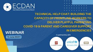 Technical Help Chat: Building the capacity of frontline workers to deliver Playful Parenting