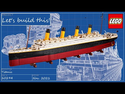 Let's build this live! - LEGO Icons - 10294 Titanic - Part 1