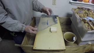 DIY Push in cages for introducing queens into an established  honeybee colony