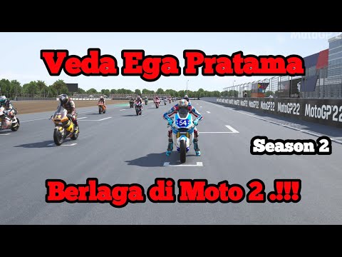 VEDA BERLAGA DI MOTO 2 BERGABUNG PERTAMINA MANDALIKA SAG TEAM | MOTOGP 22 CAREER EPS 1 SEASON 2
