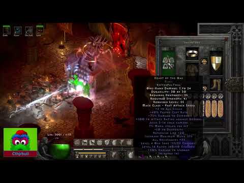 D2R: HELL mode - Baal; The Worldstone Chamber (Lv. 85) in Worldstone Keep - A5
