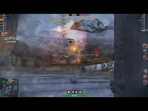 WOT Blitz: SU-100 122mm - 5 kills, 2 ammo rax !