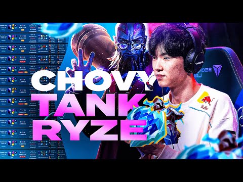 18W-2L in KOREAN CHALLENGER??? Chovy TANK RYZE is BROKEN *12CSPM?*