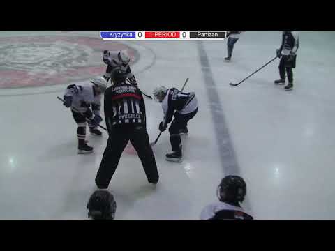 1.round CJHL U15: Kryzhynka Kyiv - HK Partizan Beograd