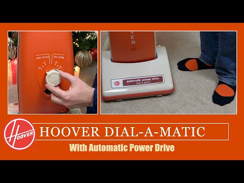 Hoover U6003 Dial A Matic Powerdrive Upright Vacuum Cleaner From The USA - First Look