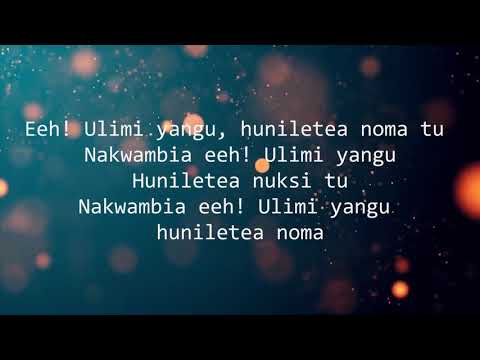 ULIMI YANGU LYRICS   - MEJJA x DJ NEPHAS