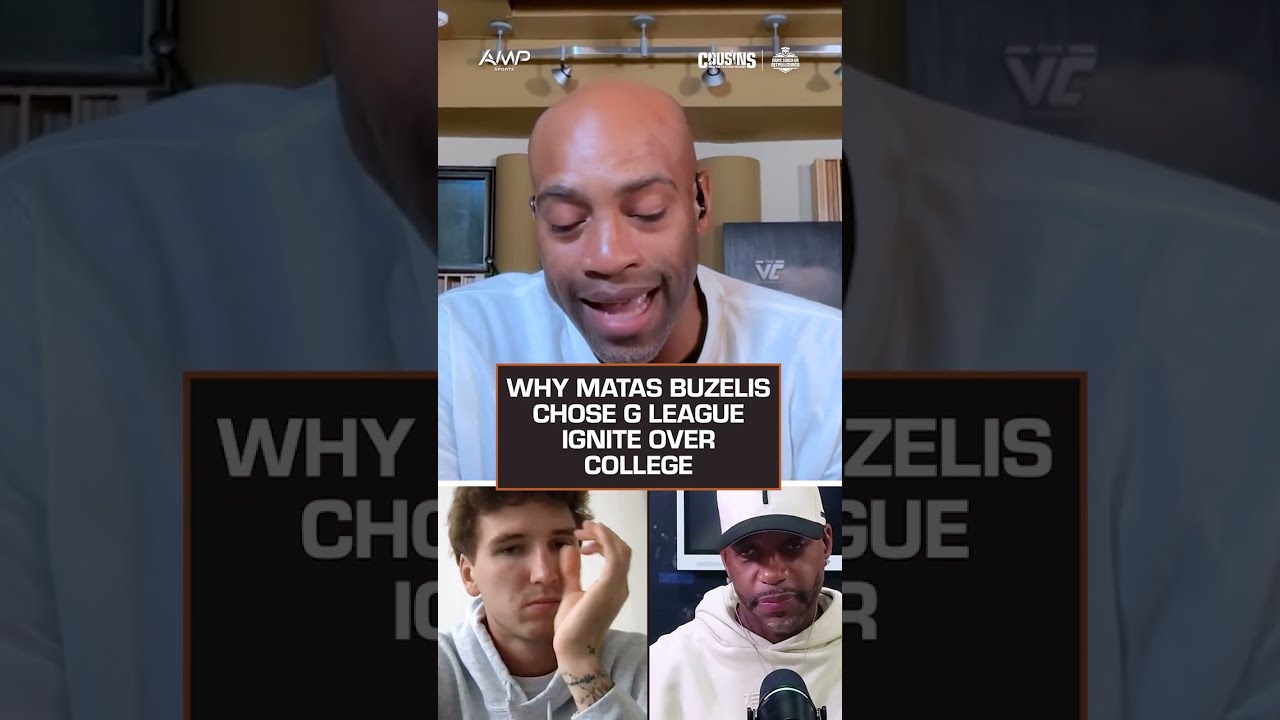 Why Matas Buzelis Chose G League Ignite Over College | Cousins