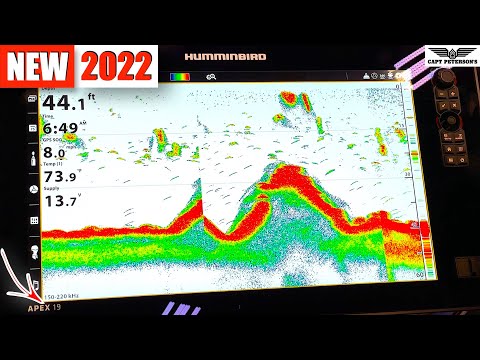 WORLD’S BIGGEST & BEST FISH FINDER? Hummingbird Apex 19 Fish Finder / 2022 Minneapolis Boat show