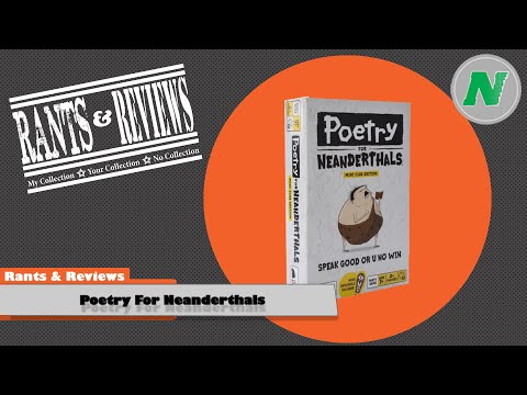 Rants And Reviews: Poetry For Neanderthals