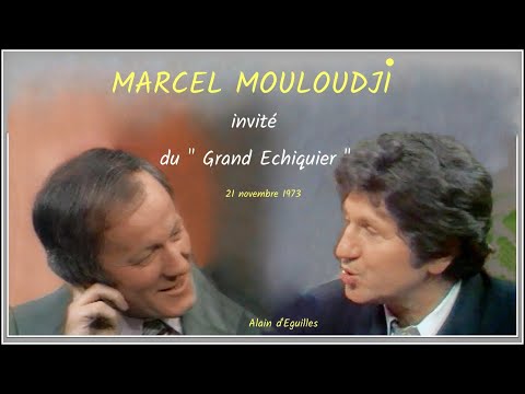 MARCEL MOULOUDJI . Invité du Grand Echiquier 1973 .