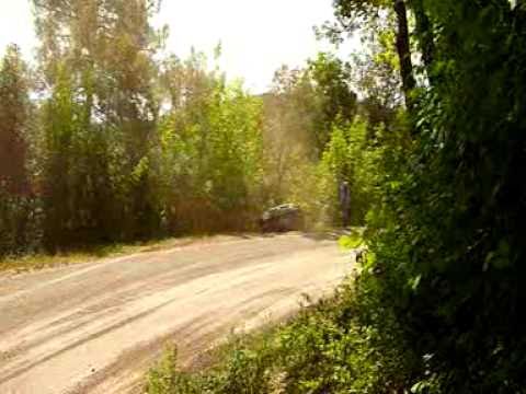 Rally ronde monteregio 2011  Crash  Vallecchi - Canigiani su renault clio  ps2