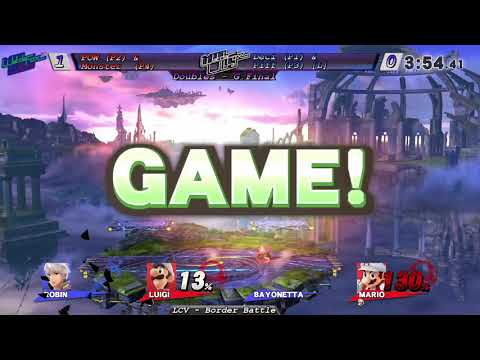 LCV Border Battle - Smash 4 Doubles GF - Pow & Monster_ vs. Deci & Piff