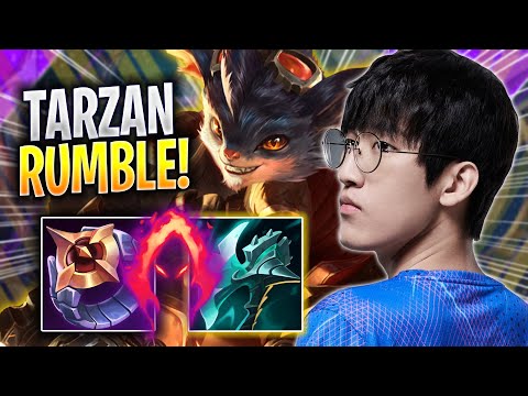 TARZAN IS SO GOOD WITH RUMBLE! - LNG Tarzan Plays Rumble JUNGLE vs Hecarim! | Season 2023