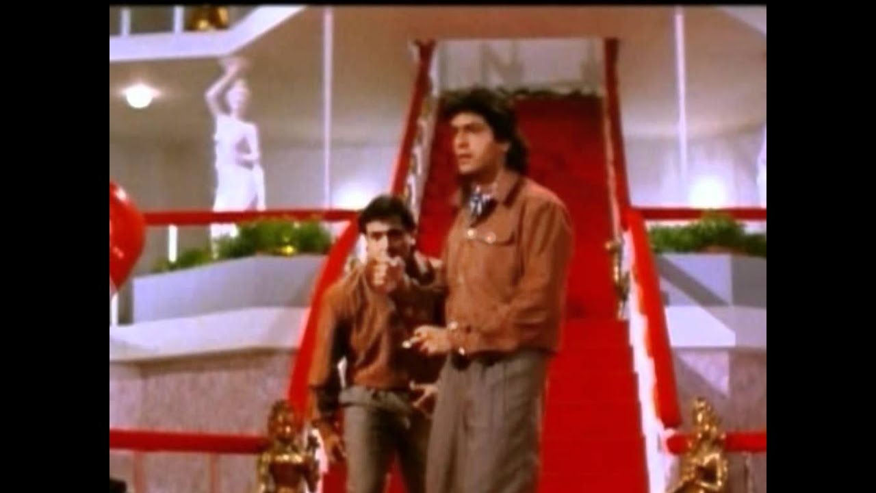 Angna Mein Baba Lyrics | Aankhen | Govinda, Chunky Pandey | Kumar Sanu, Sadhana Sargam | Bappi Lahiri