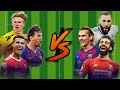 Haaland-Messi-Ronaldo vs Benzema-Griezmann-Salah💪