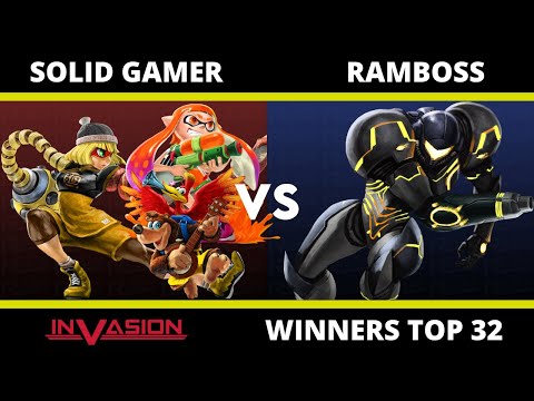 Invasion: Winners Top 32 - Ramboss (Samus) Vs Solid Gamer (Banjo,Inkling,Minmin)