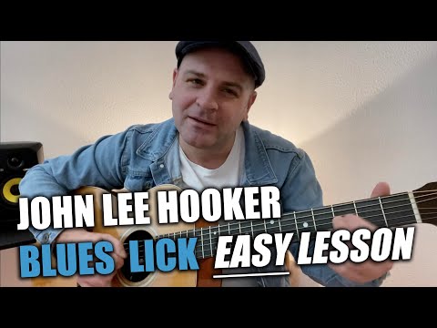 John Lee Hooker Lick Guitar Lesson