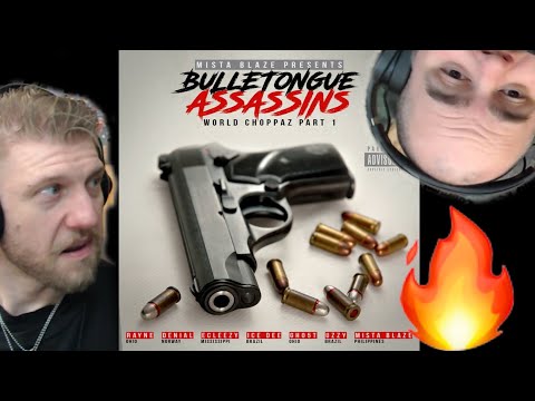 ANOTHER TONGUE TWISTER ! | BULLETONGUE ASSASSINS - WORLD CHOPPAZ pt. 1 | metalheads reaction