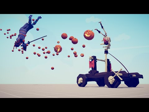 SUPER PUMPKING CATAPULT vs EVERY UNIT - Totally Accurate Battle Simulator TABS