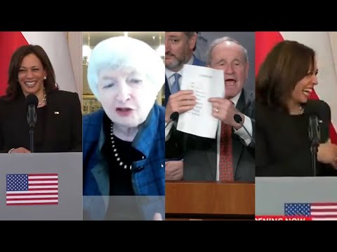 Kamala Harris laughing, you guys are smarter than this, highest inflation measure in 40 years