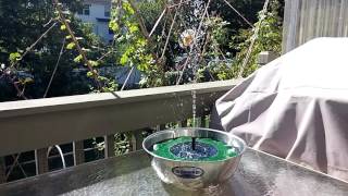 GBGS Solar Lotus Leaf Water Pump Fountain Review