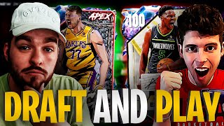 2KDB DRAFT AND PLAY VS TYDEBO!! CAN I COMPLETE A WILD COMEBACK