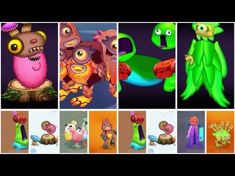 MONSTERS FUSIONS in MSM | Monsters Was Transformed | My Singing Monsters | PART 54