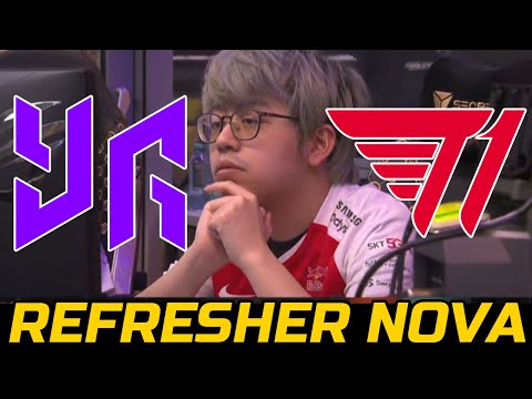 T1 VS YG GAME 1 - REFRESHER SUPERNOVA ULTI 59MINUTE GAME