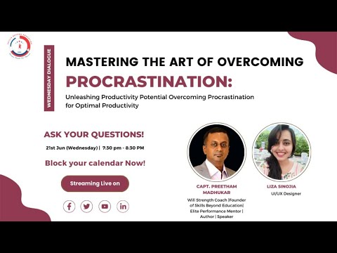 Mastering The ART Of Overcoming #Procrastination | How to overcome #Anxiety from Procrastination