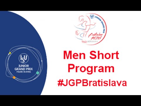 2015 ISU Junior Grand Prix Bratislava Men Short Program