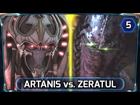Starcraft 2 ► Legacy of the Void In-Game Cinematic [HD] - Zeratul vs. Artanis Fight (LOTV)