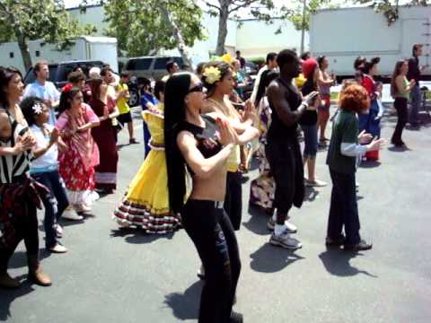 Waka Waka Video Shoot 2012