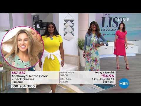 Antthony "Electric Color" 2pack Dresses