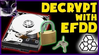 How to Access Encrypted Drive using EFDD (without password)