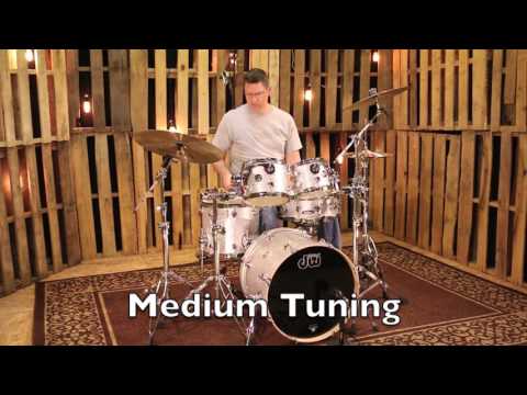 DW Performance Series 20-8-10-14 Shell Pack in Silver Sparkle