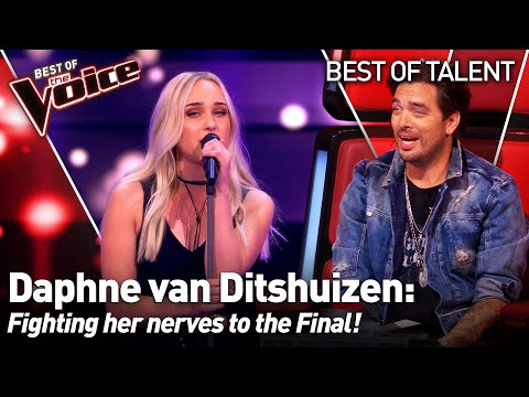 She fights herself to the Finals of The Voice