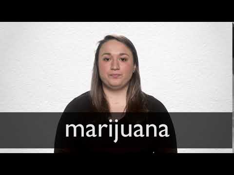 How to pronounce MARIJUANA in British English