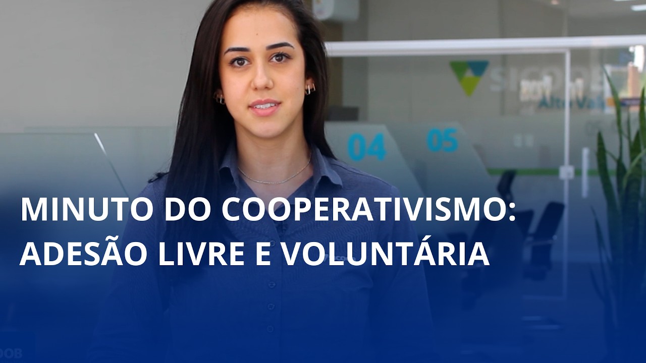 Minuto do Cooperativismo: adesão livre e voluntária