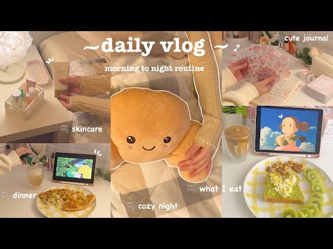 Daily vlog 🫧 morning & night routine, what I eat, life being a homebody, ft. Mrs.Awesome