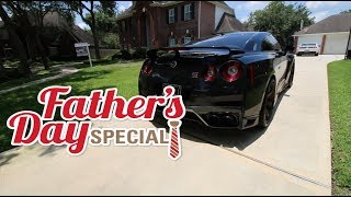 FATHER'S DAY SPECIAL! TAKING DAD'S IN A 700 HP GTR!