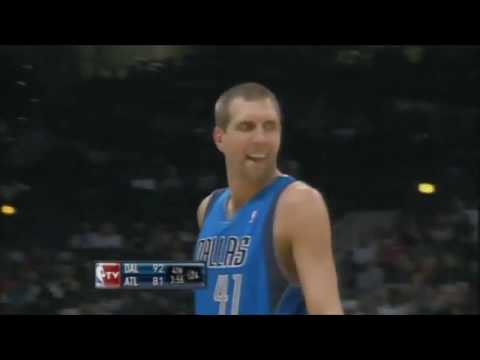 Dirk Nowitzki 2010 Highlights at Hawks 21 Pts 7 Reb 11/20/2010