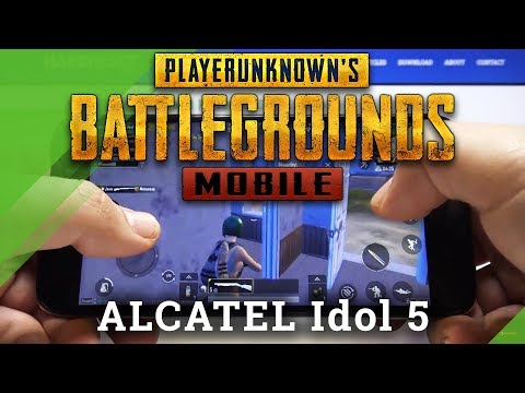 Game test of PUBG on Alcatel Idol 5 – Best 2019 Games Try