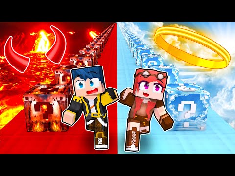 LUCKY BLOCK PARADISO VS LUCKY BLOCK INFERNO! - MINECRAFT