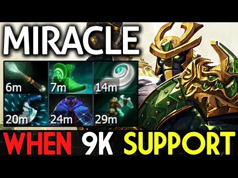 Miracle- Dota 2 [Earth Spirit] When 9k Play Support