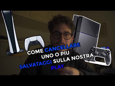 Come CANCELLARE qualsiasi SALVATAGGIO di un gioco su PS3 PS4 PS5 - PLAYSTATION 2021